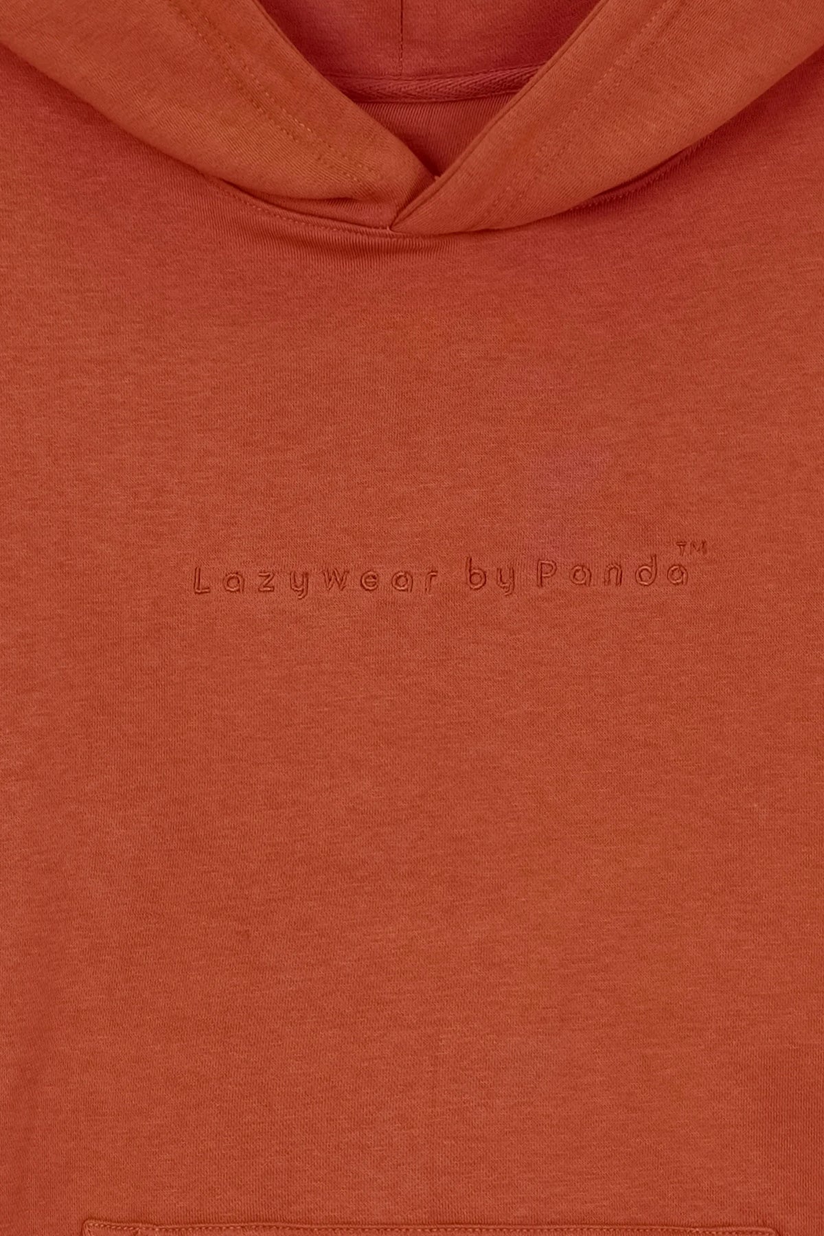 Lazywear Essential Hoodie — Rust Clay — M