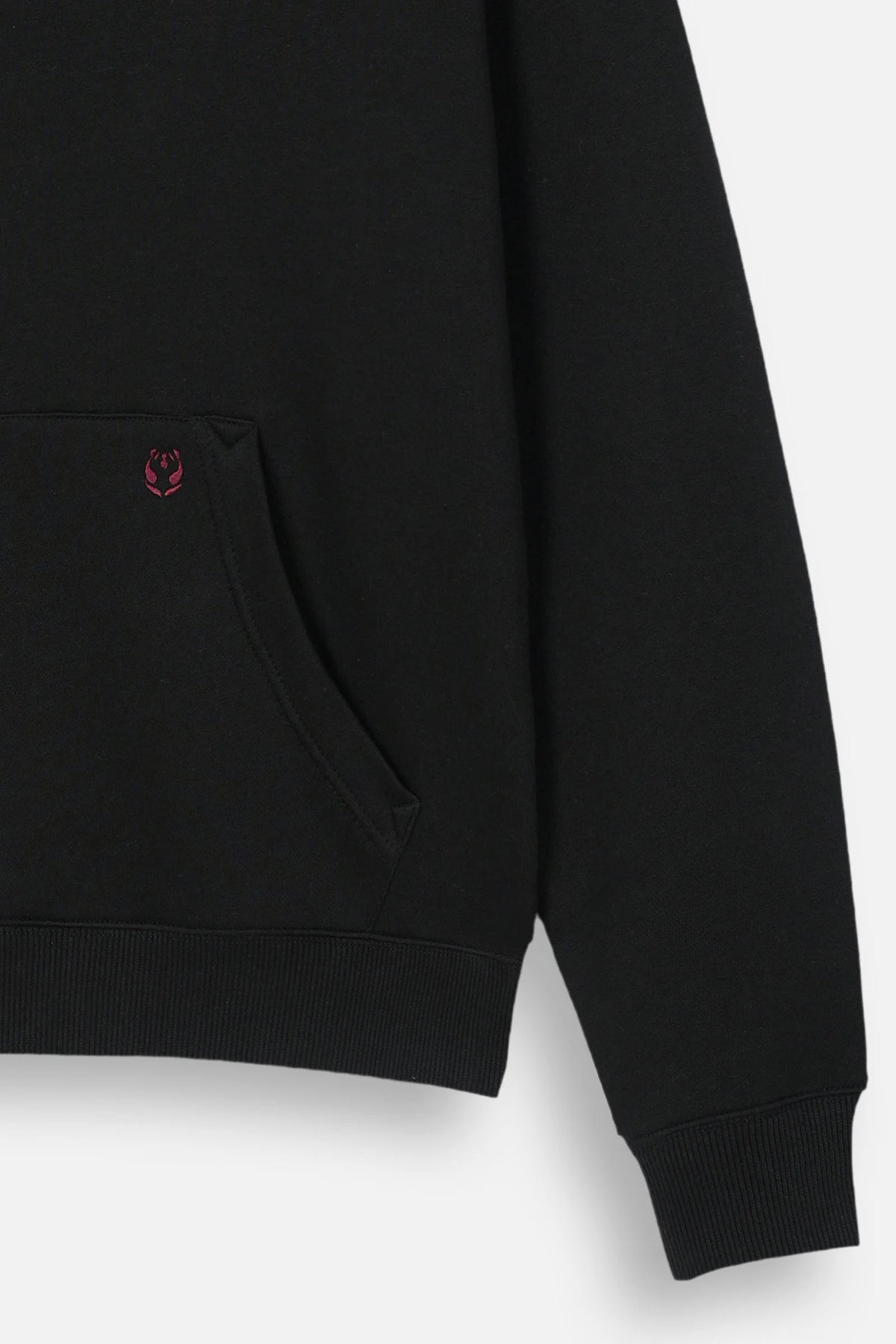 Lazywear Essential Hoodie — Onyx Black — M