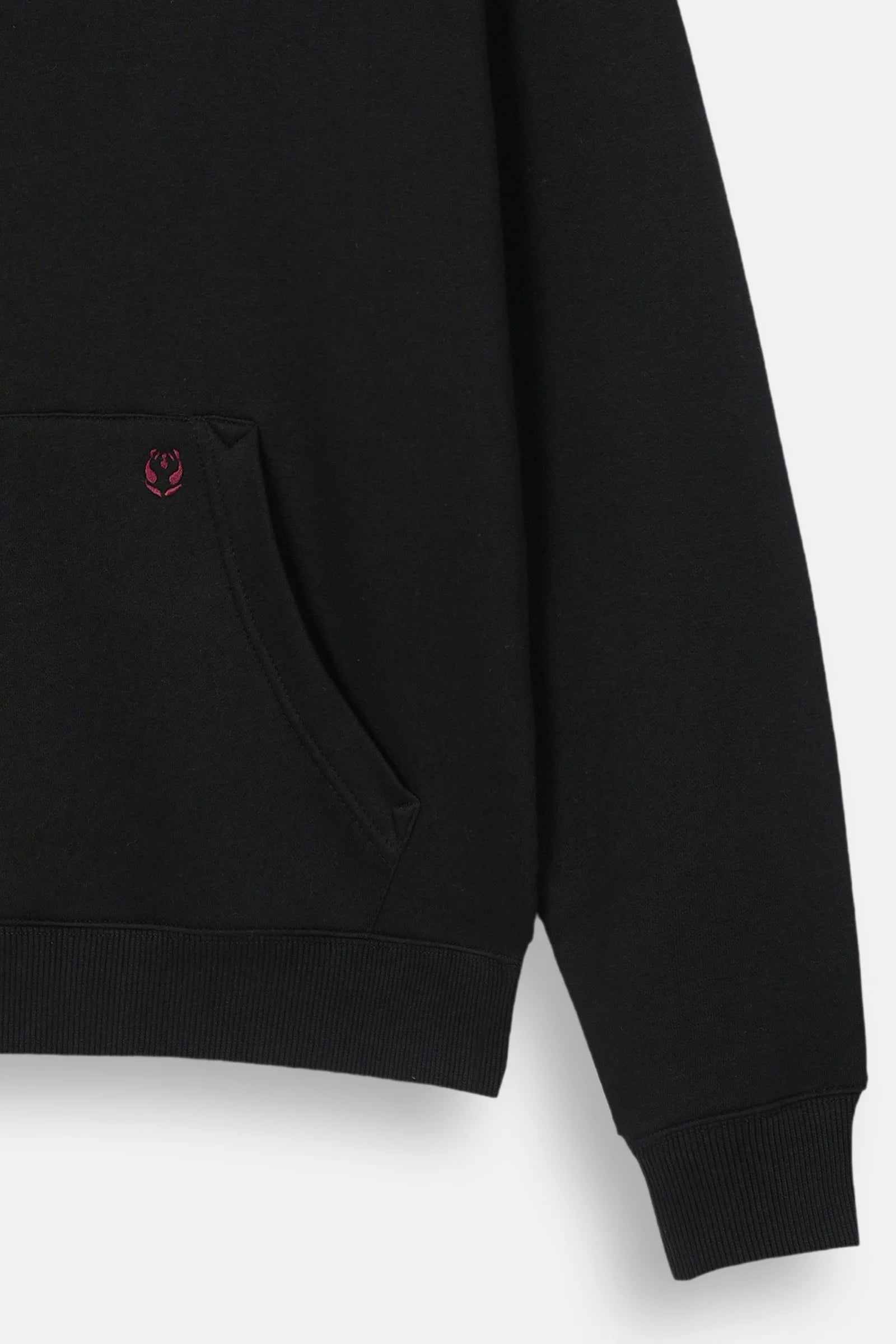 Lazywear Essential Hoodie — Onyx Black — M