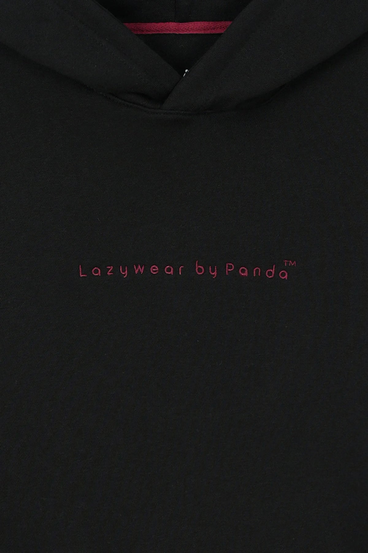 Lazywear Essential Hoodie — Onyx Black — M